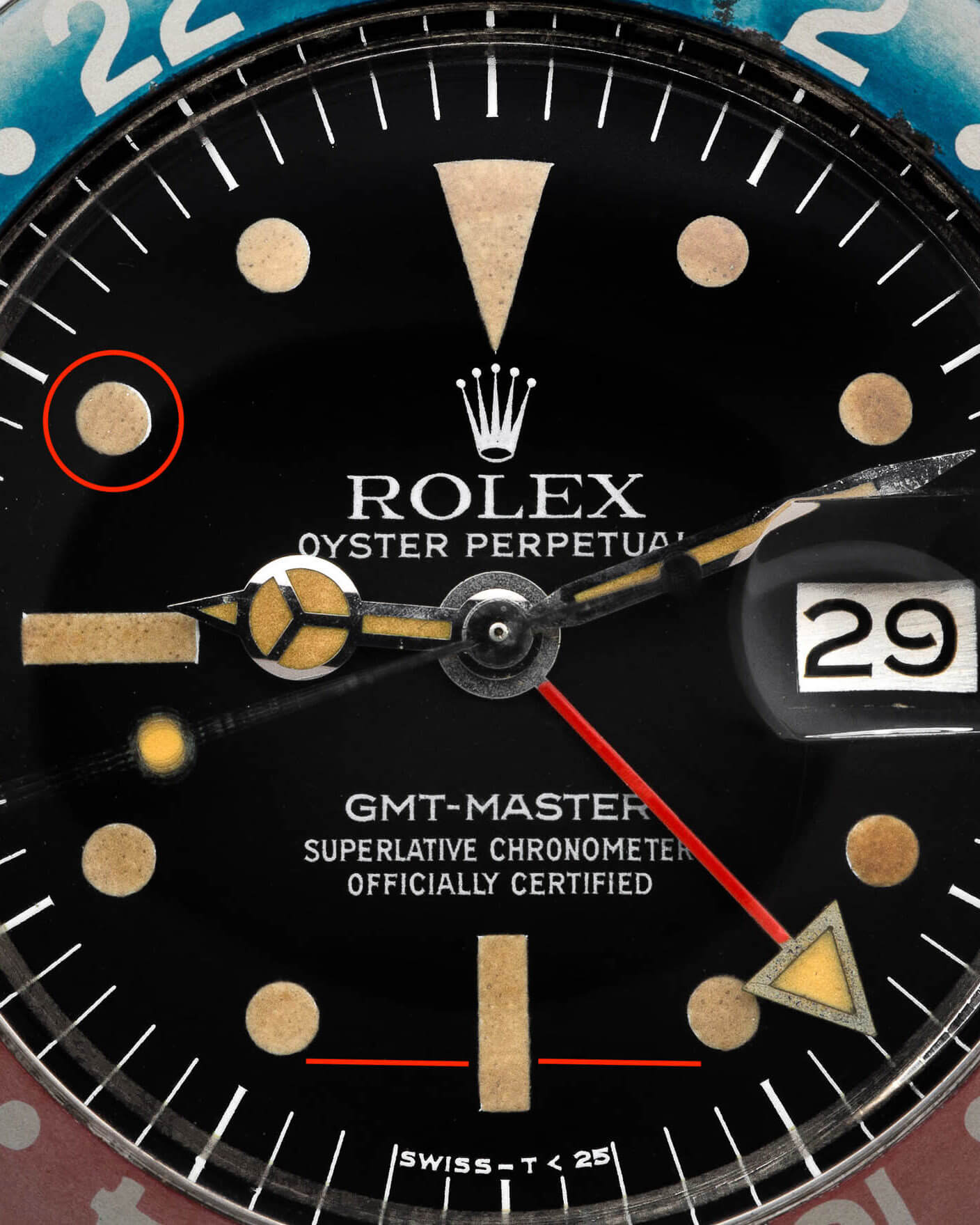 Una Guida Completa ai Rolex GMT Master 1675 con quadranti RADIALI