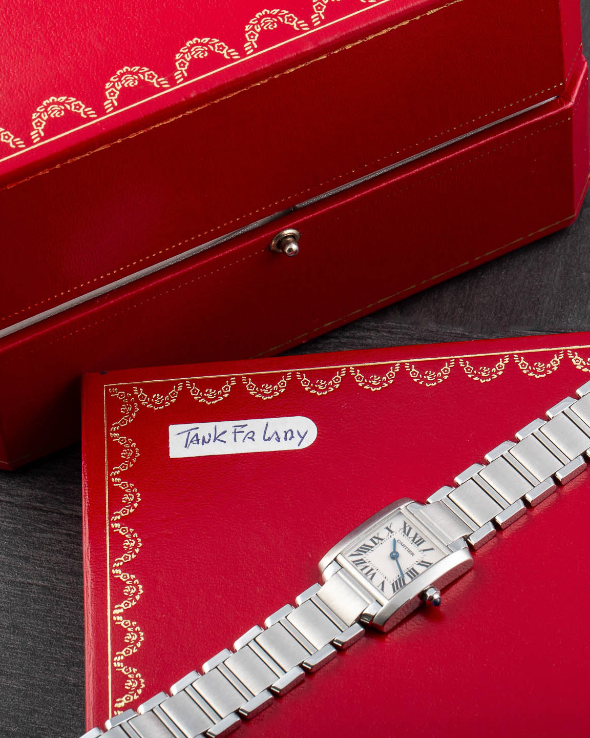 Cartier Tank Francaise 2384 Full Set