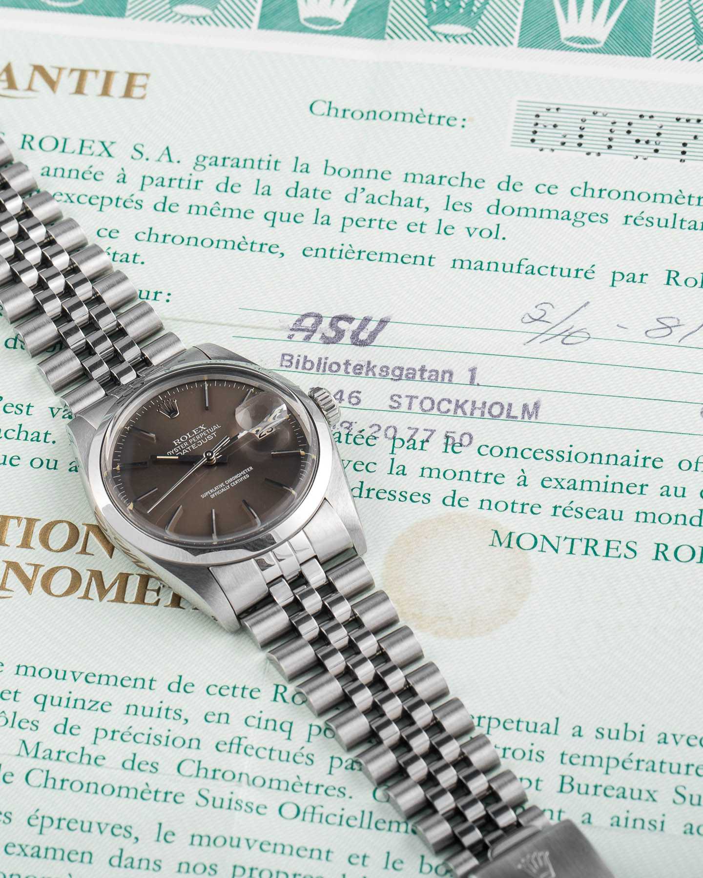 Rolex Datejust 16000 Full Set