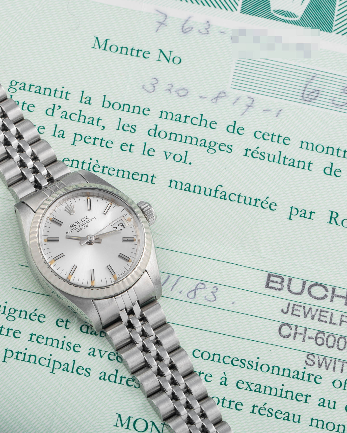 Rolex Date 6917 with Papers