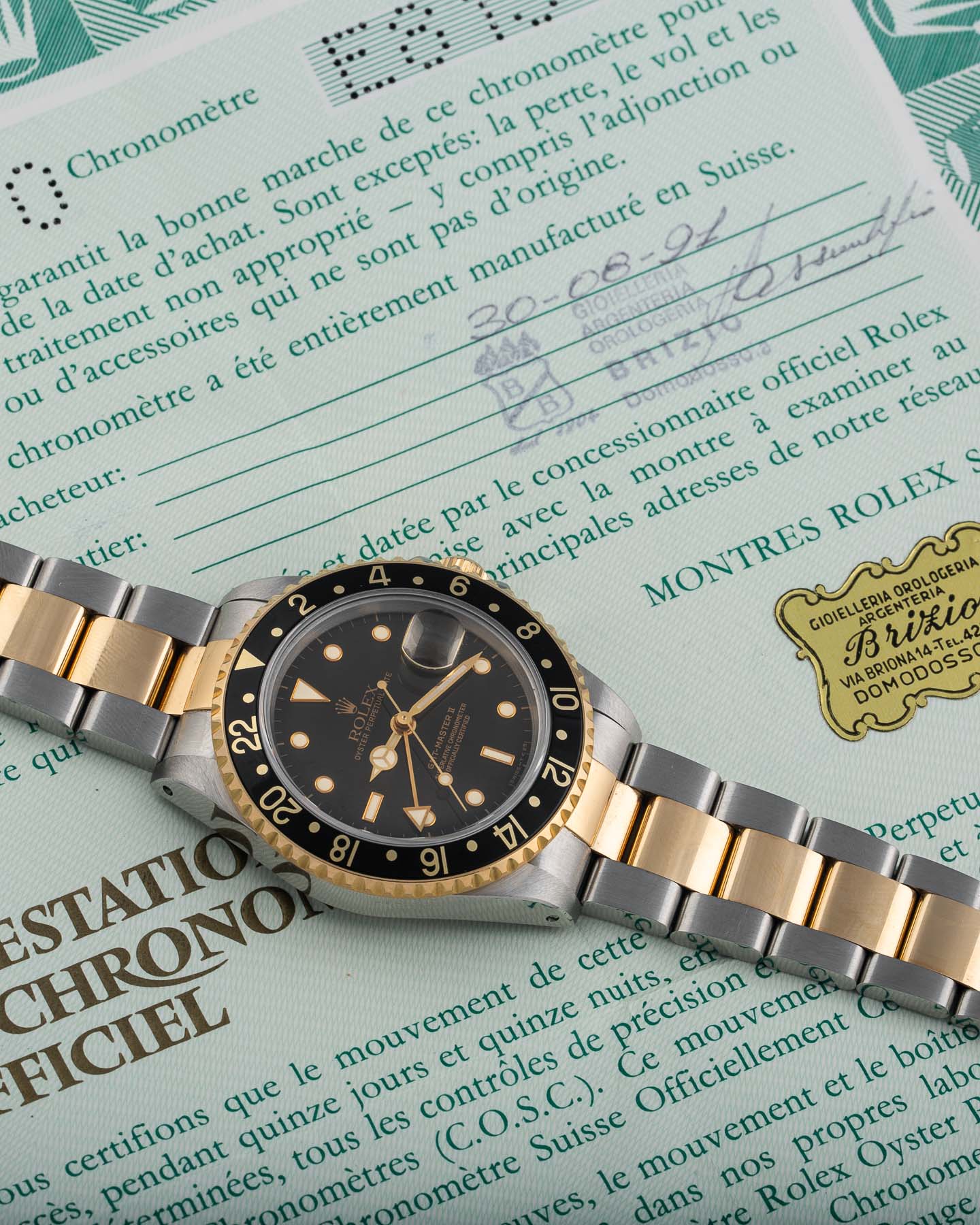 Rolex Gmt Master 16713 Full Set